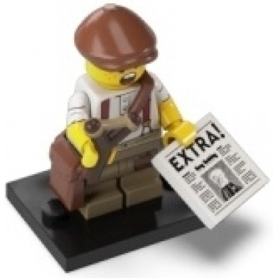 LEGO MINIFIGS SERIE 24 Newspaper Kid 2023